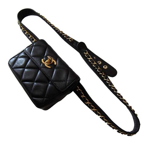 chanel waist bag with chain|chanel belt bag 2021.